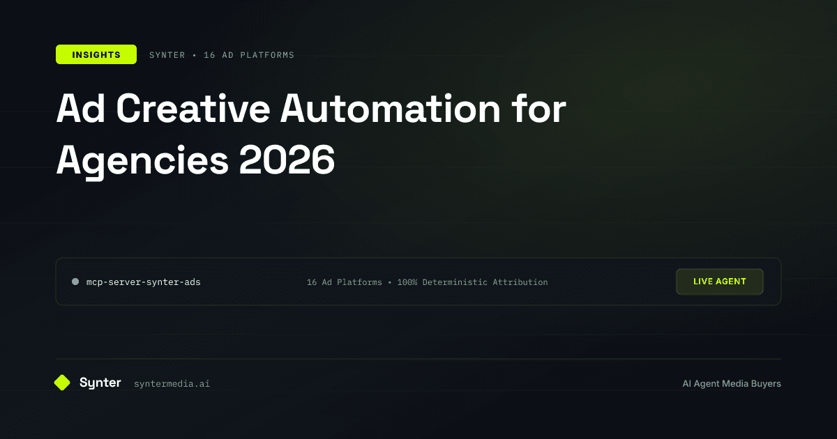 Ad Creative Automation for Agencies 2026