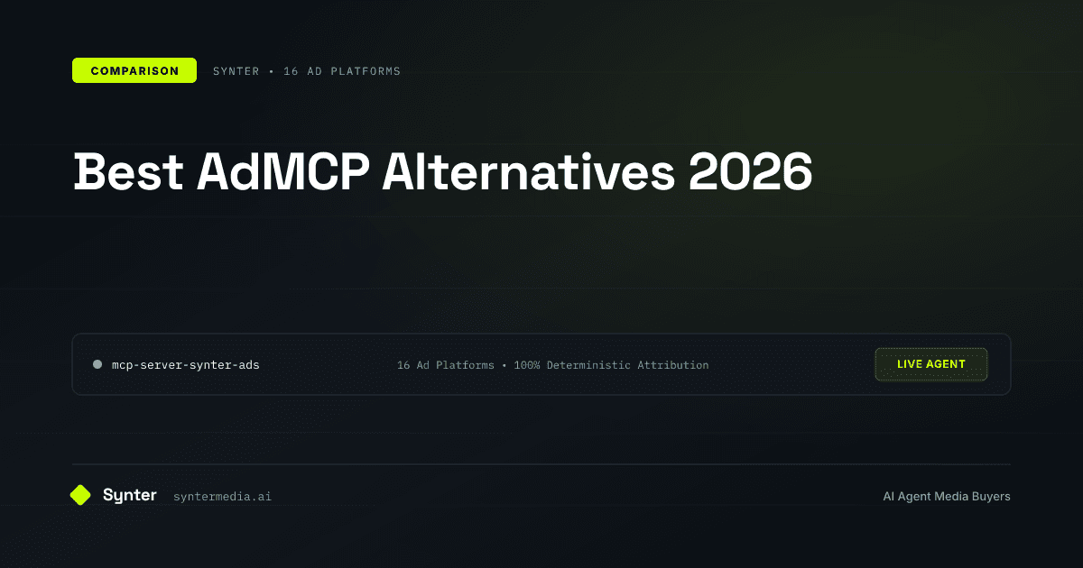 Best AdMCP Alternatives 2026