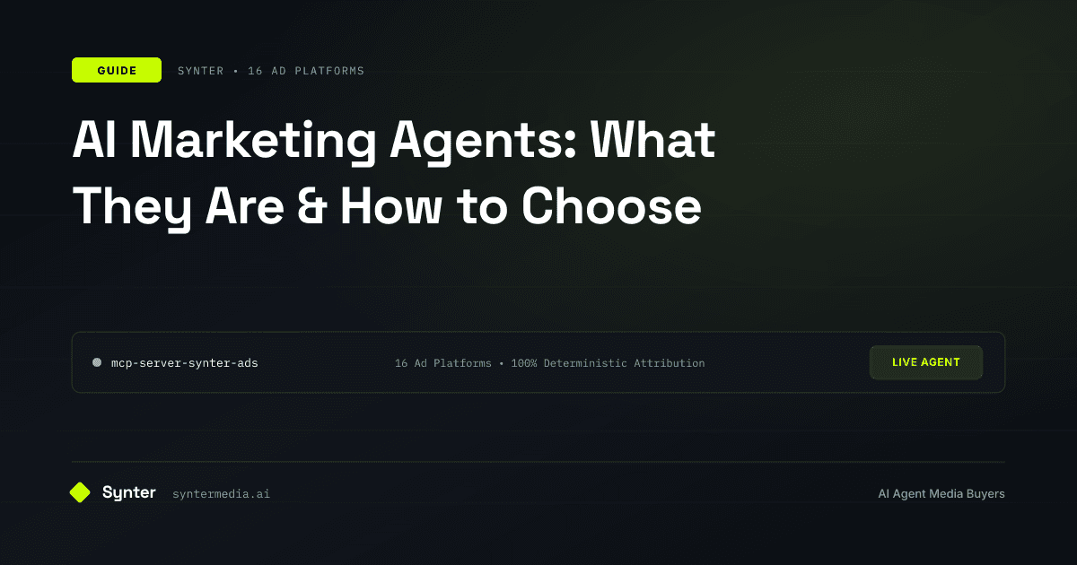 AI Marketing Agents: What They Are & How to Choose