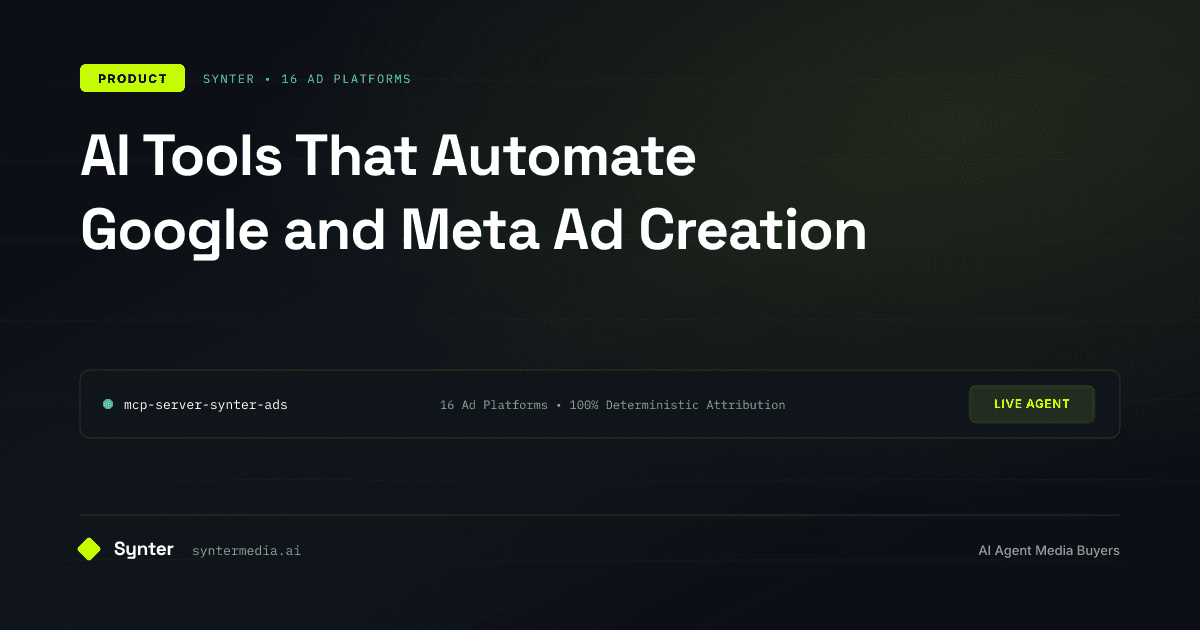 AI Tools That Automate Google and Meta Ad Creation
