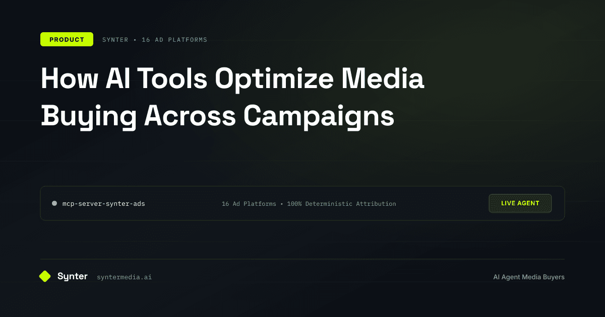 How AI Tools Optimize Media Buying Across Campaigns