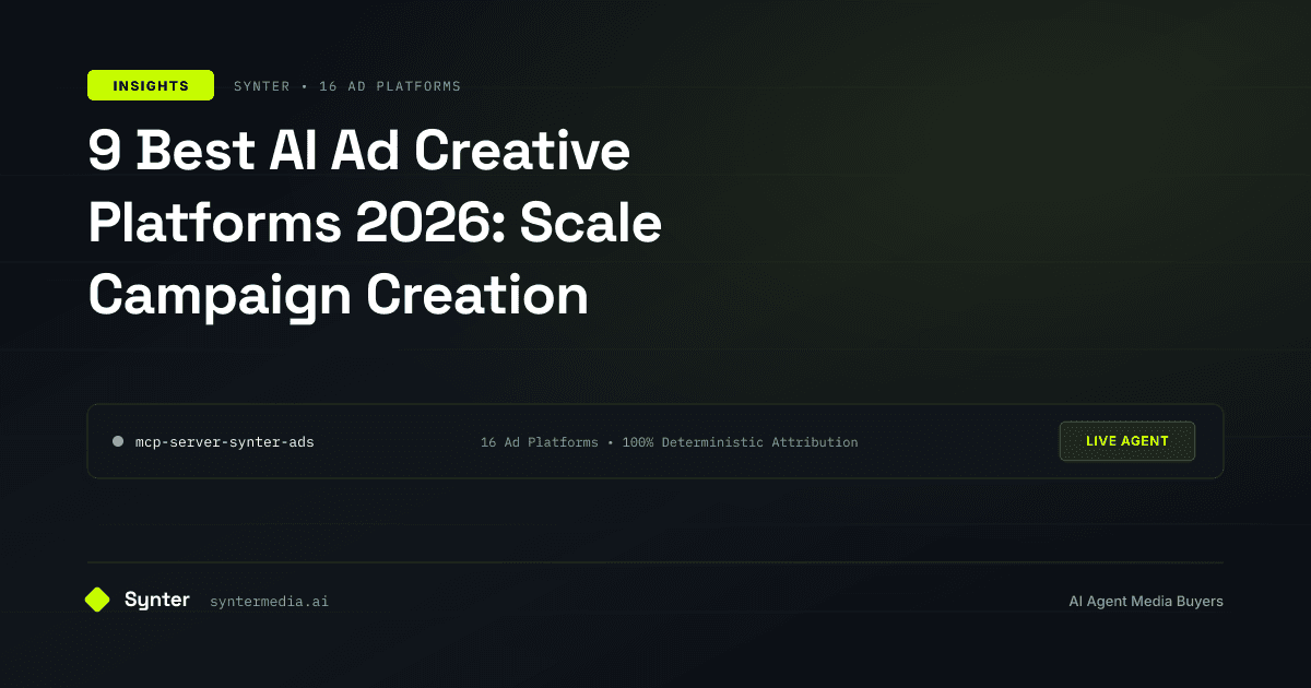 10 Best AI Ad Creative Platforms and Automation Tools 2026