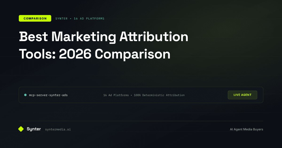 Best Marketing Attribution Tools: 2026 Comparison