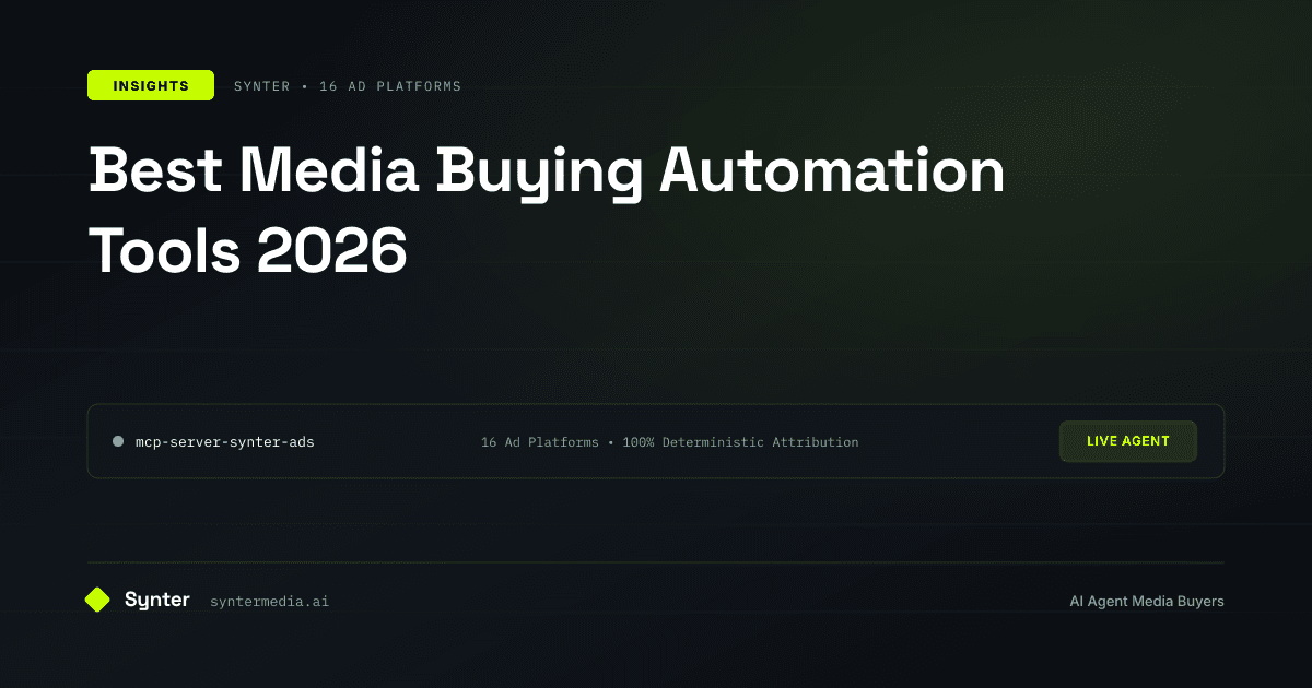 Best Media Buying Automation Tools 2026