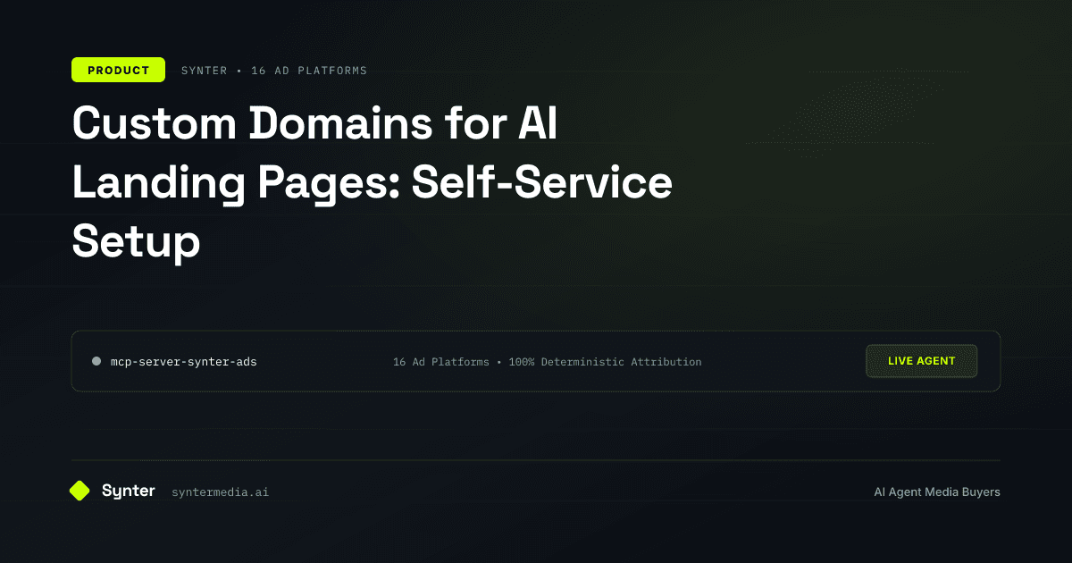 Custom Domains for AI Landing Pages: Self-Service Setup