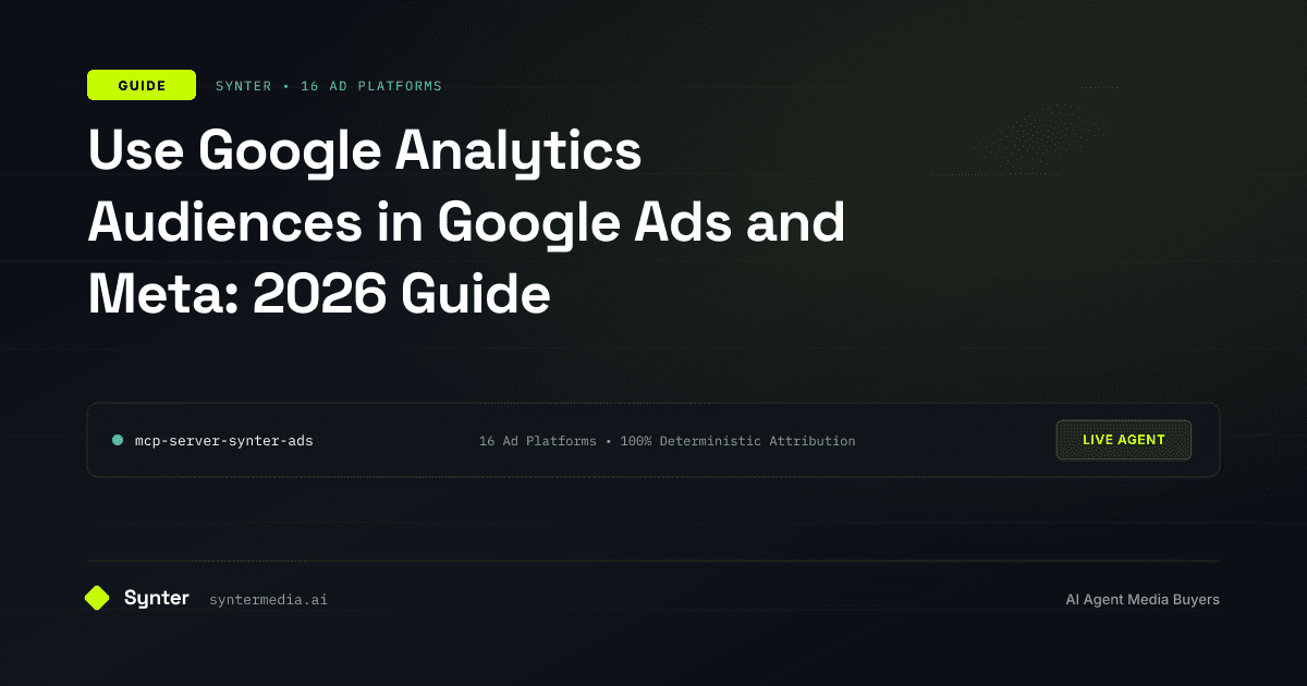Use Google Analytics Audiences in Google Ads and Meta: 2026 Guide