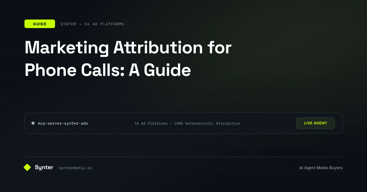 Marketing Attribution for Phone Calls: A Guide