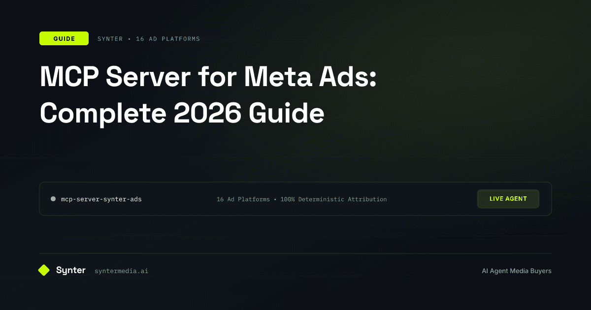 MCP Server for Meta Ads: Complete 2026 Guide
