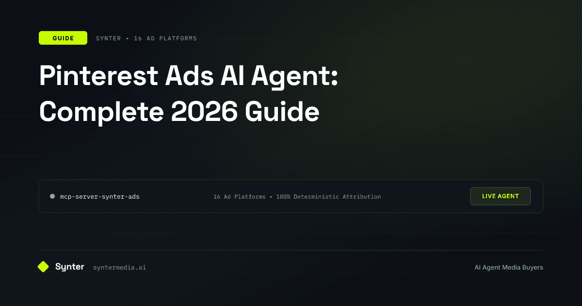 Pinterest Ads AI Agent: Complete 2026 Guide