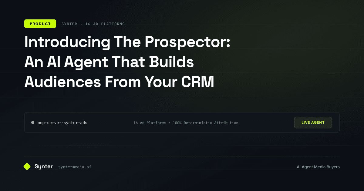 Introducing The Prospector: An AI Agent That Builds Audiences From Your CRM