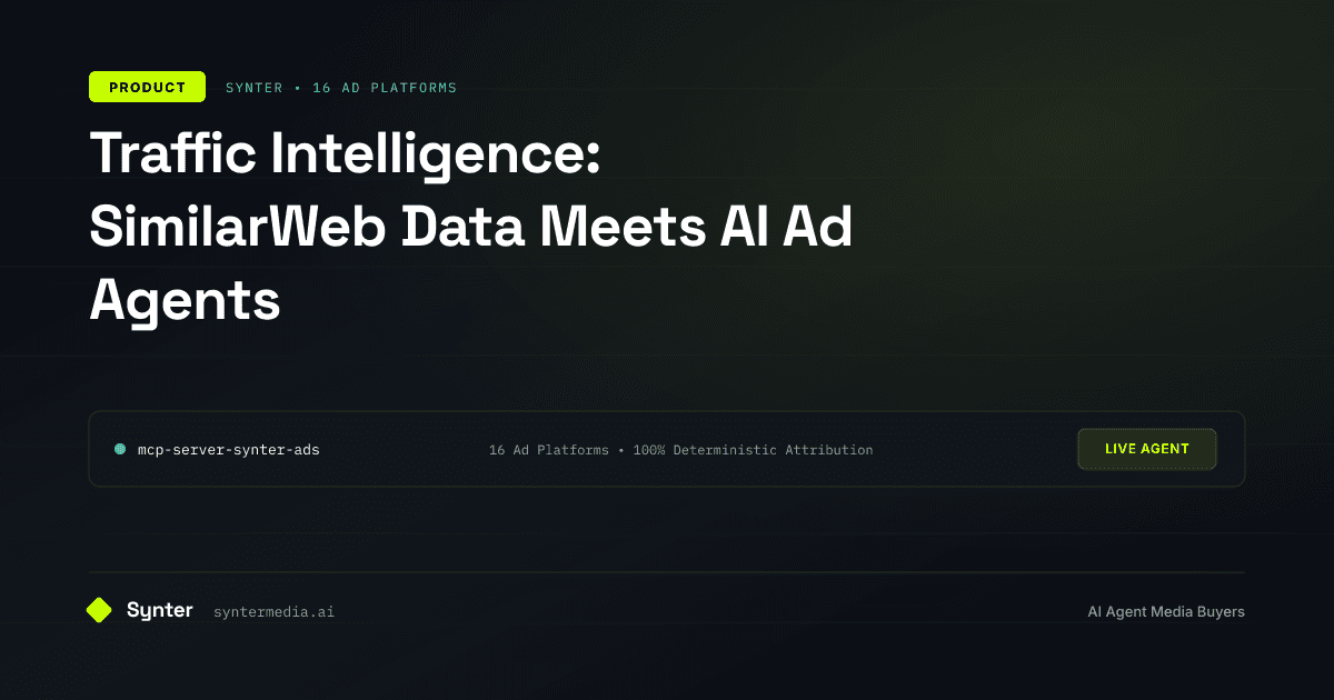 Traffic Intelligence: SimilarWeb Data Meets AI Ad Agents