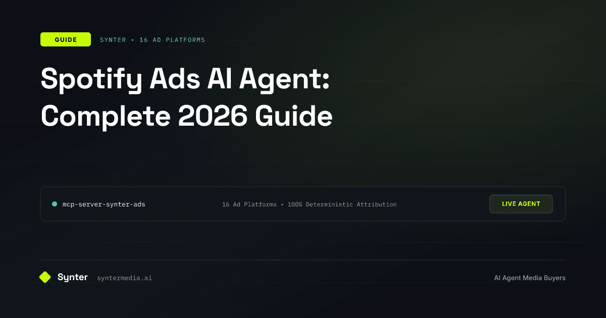 Spotify Ads AI Agent: Complete 2026 Guide