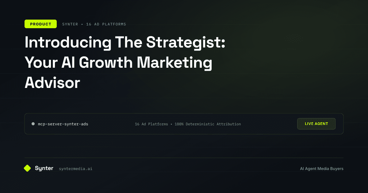 Introducing The Strategist: Your AI Growth Marketing Advisor