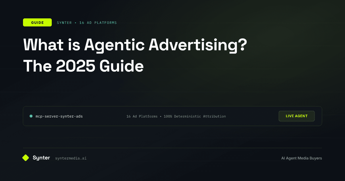 What is Agentic Advertising? The 2025 Guide
