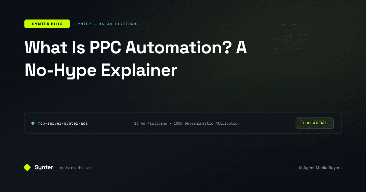 What Is PPC Automation? A No-Hype Explainer