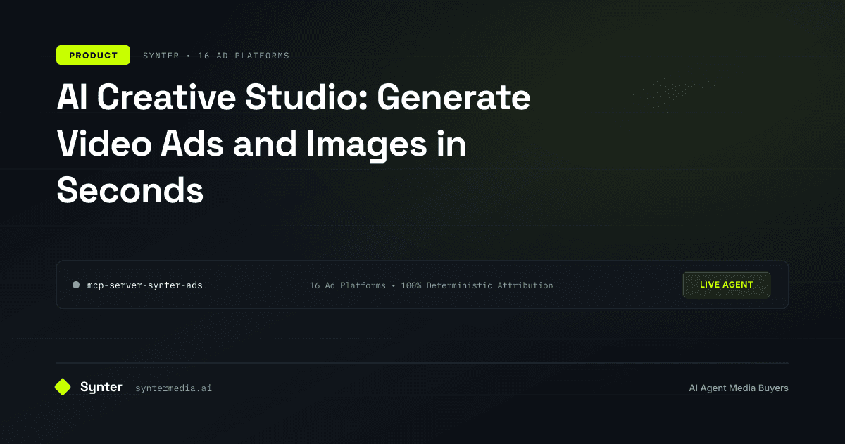 AI Creative Studio: Generate Video Ads and Images in Seconds