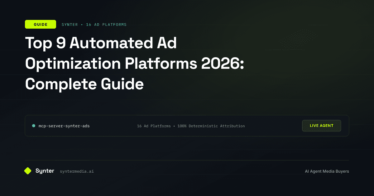 Top 9 Automated Ad Optimization Platforms 2026: Complete Guide