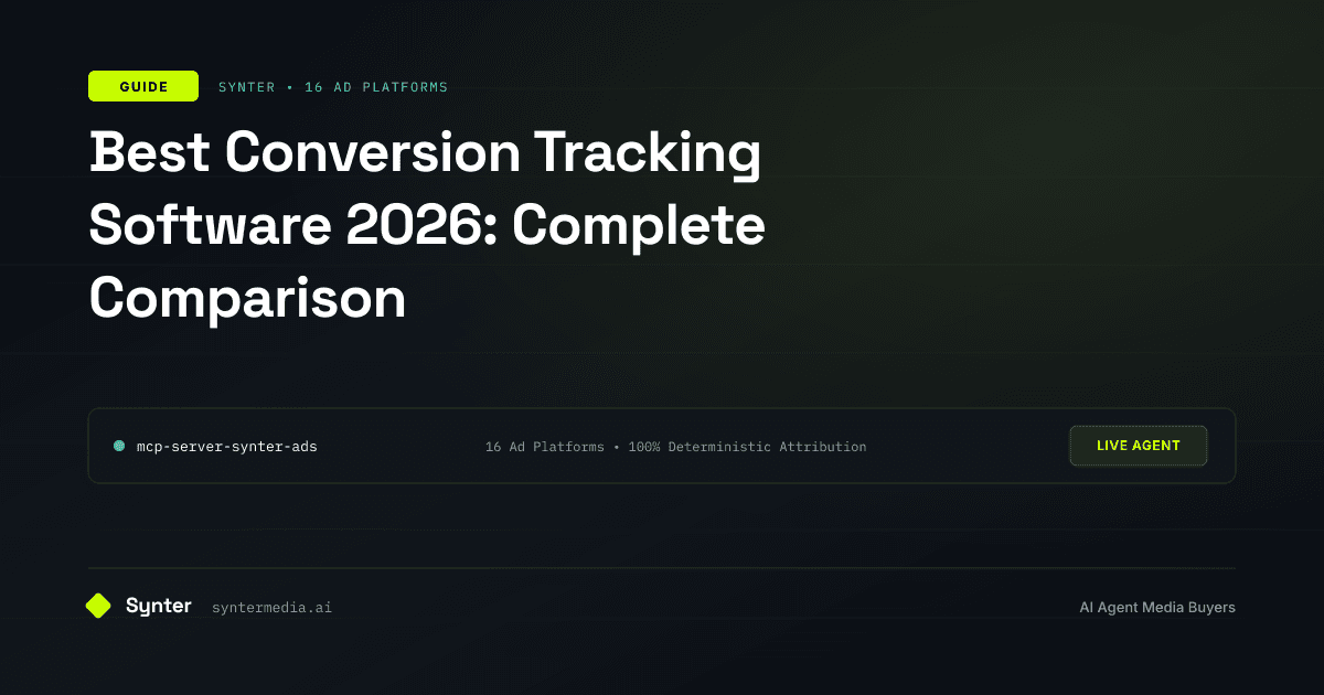 Best Conversion Tracking Software 2026: Complete Comparison