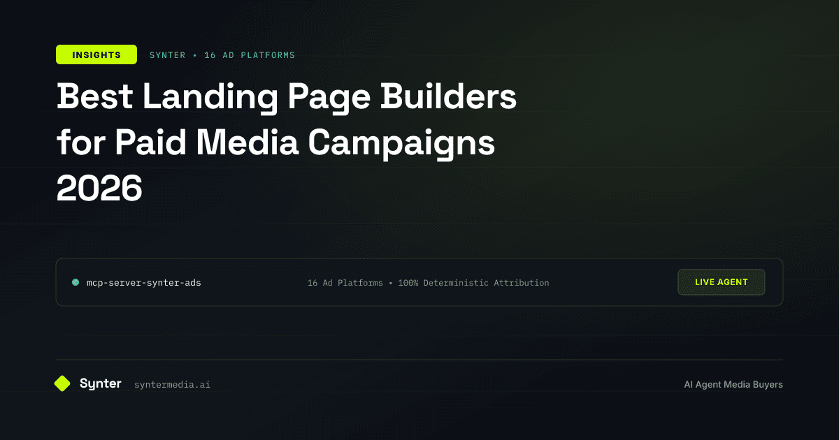 Best Landing Page Builders for Paid Media Campaigns 2026
