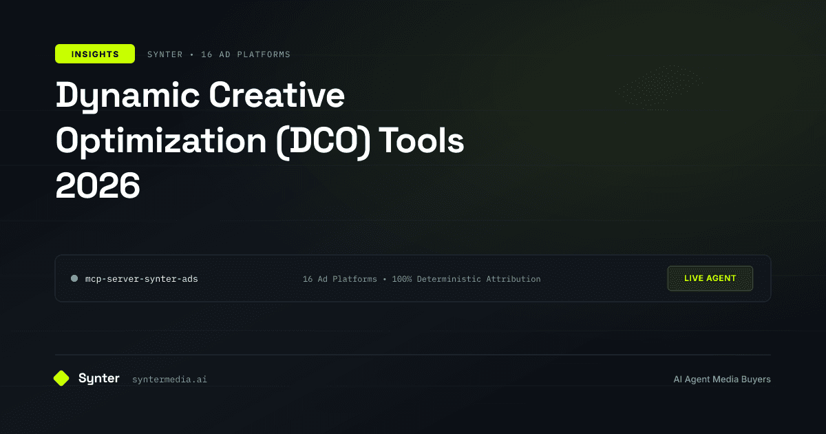Dynamic Creative Optimization (DCO) Tools 2026
