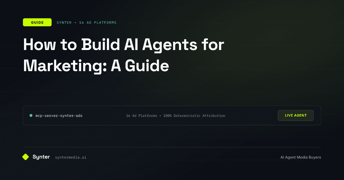 How to Build AI Agents for Marketing: A Guide