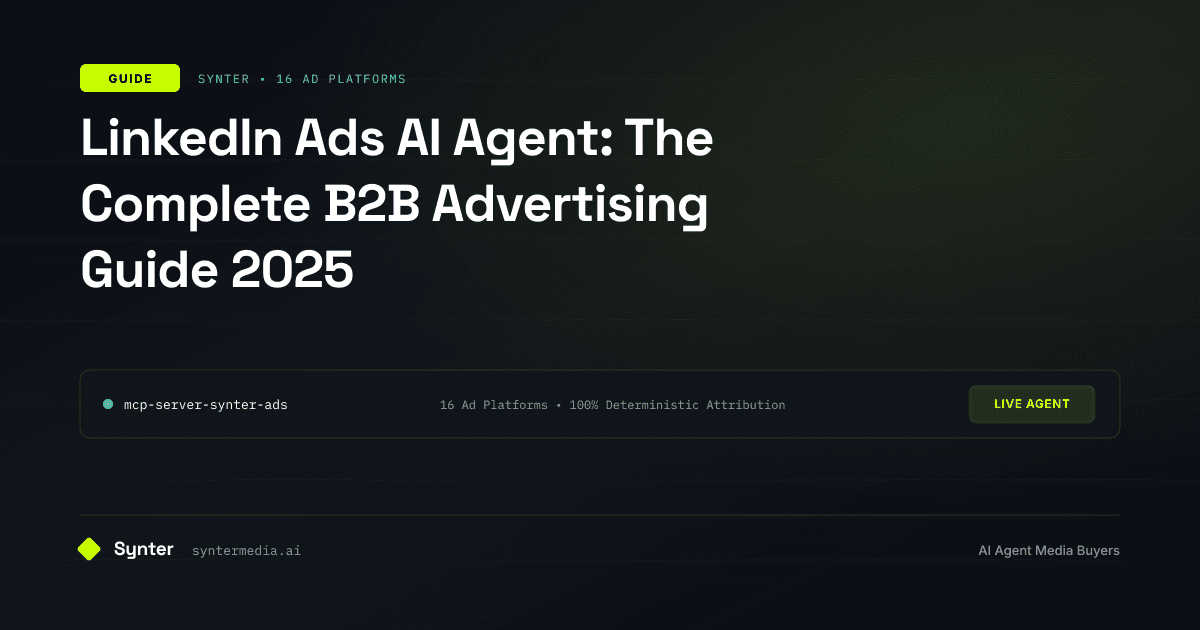 LinkedIn Ads AI Agent: The Complete B2B Advertising Guide 2025