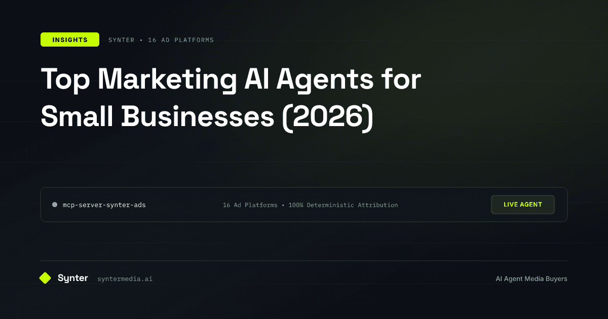 Top Marketing AI Agents for Small Businesses (2026)