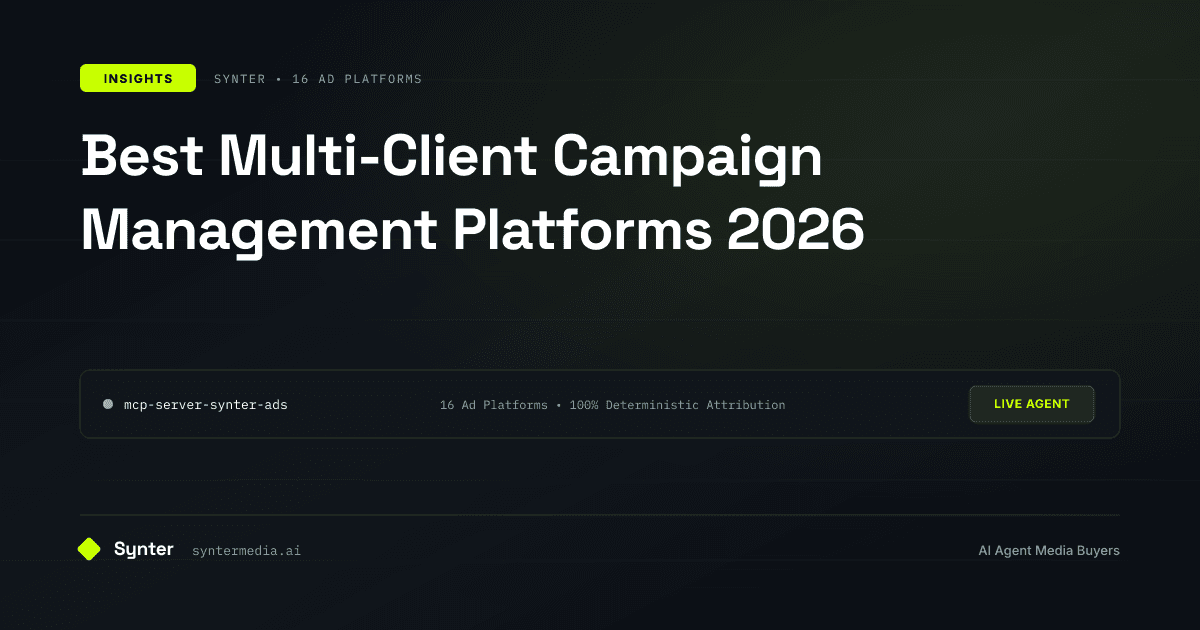 Best Multi-Client Campaign Management Platforms 2026