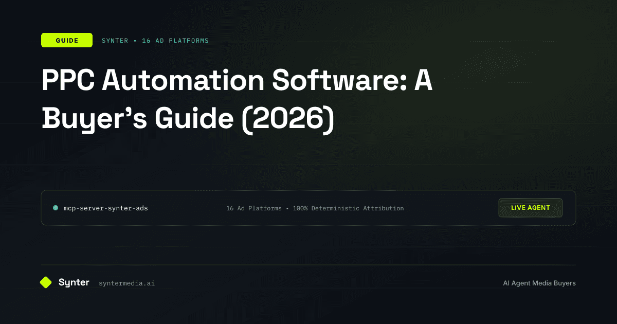 PPC Automation Software: A Buyer's Guide (2026)